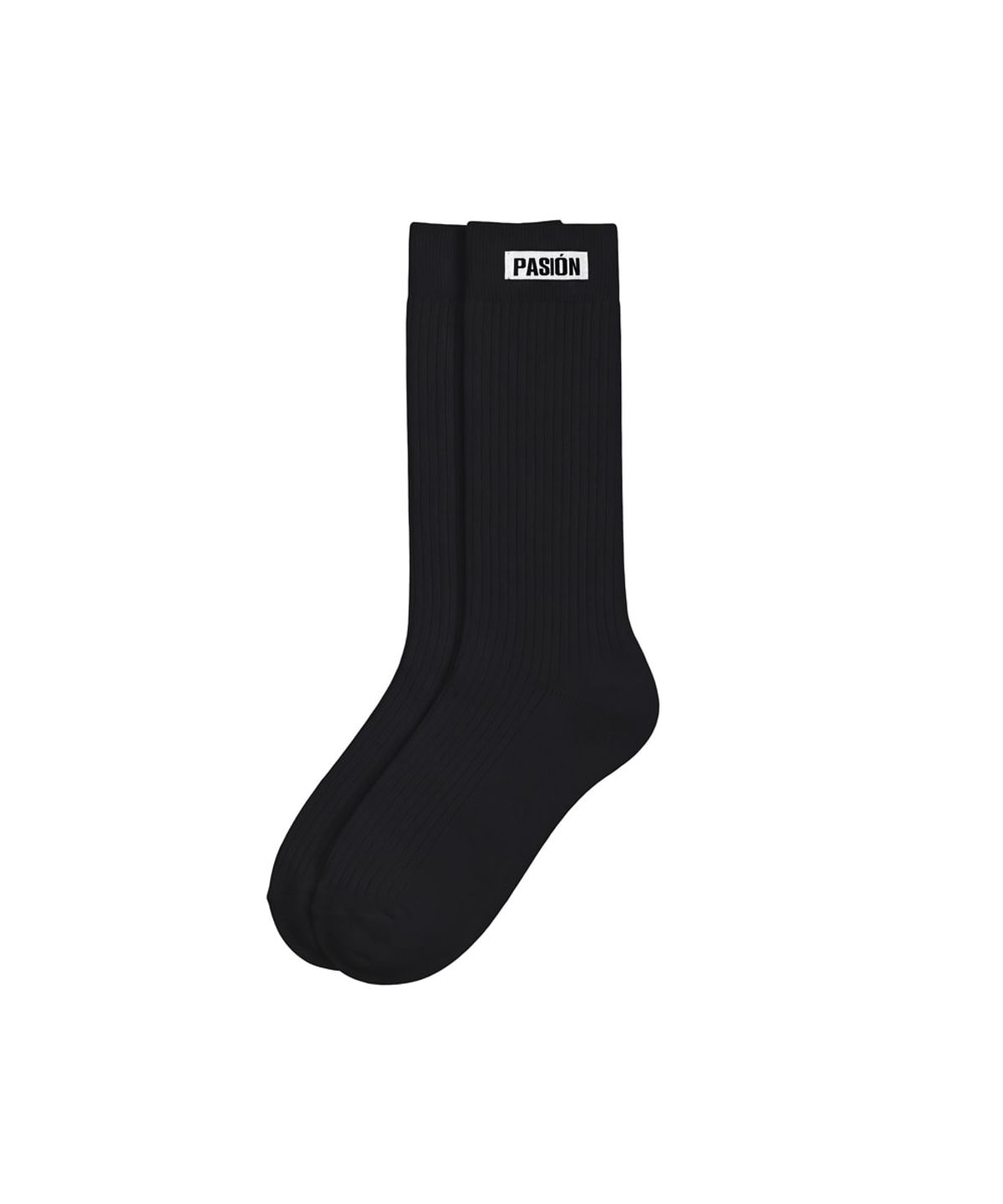 파시온(PASION) 코튼 캔디 삭스_블랙 Cotton Candy Socks_Black