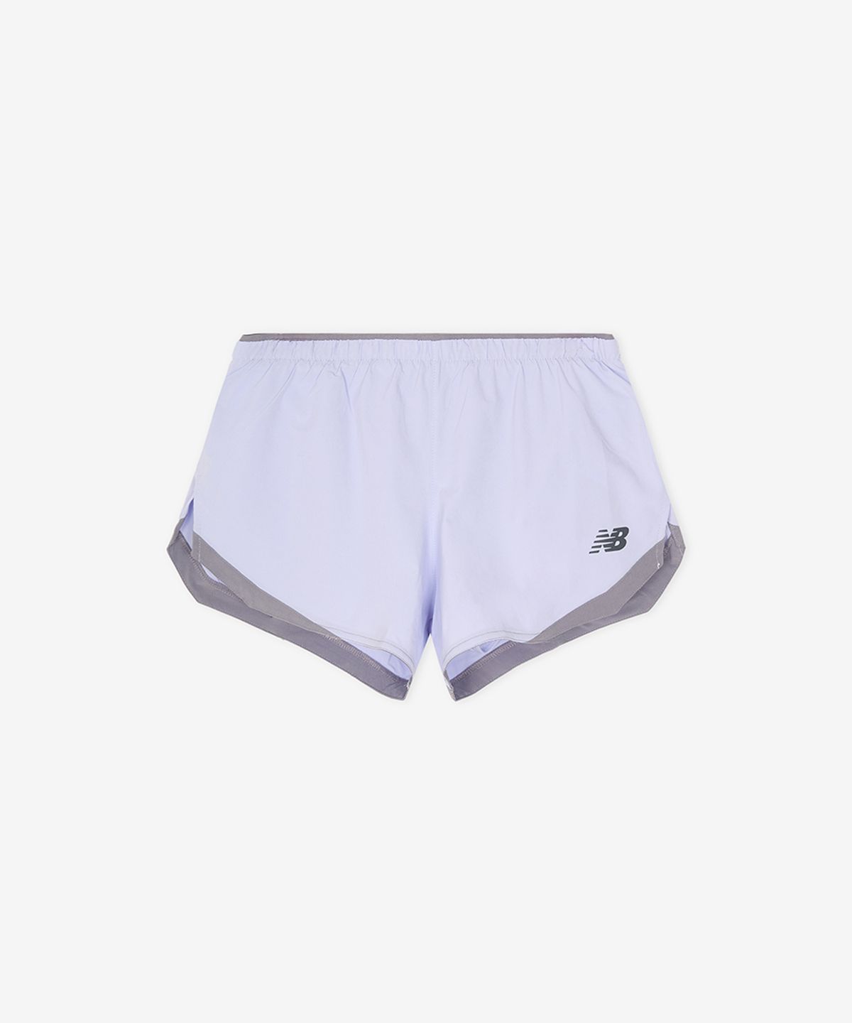 뉴발란스(NEW BALANCE) NBNVG36222 / WOMEN RC 에센셜 쇼츠 3인치 (L/PURPLE)