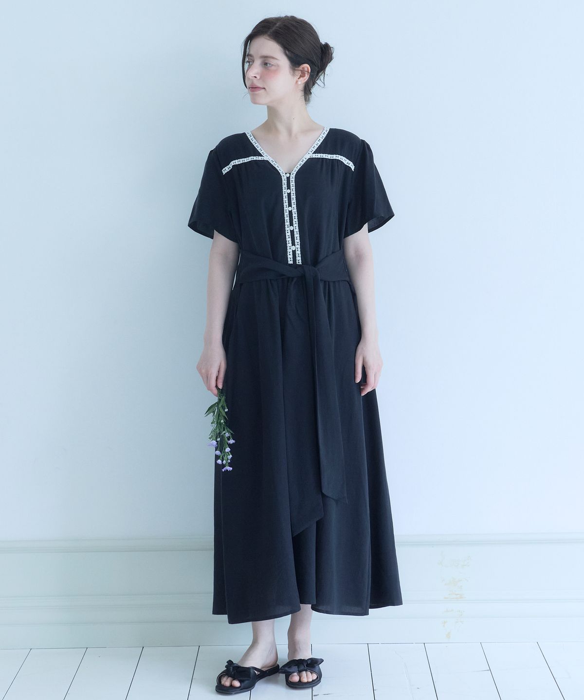 메종르하르(MAISONLEHAR) 피에스타 롱원피스 2color