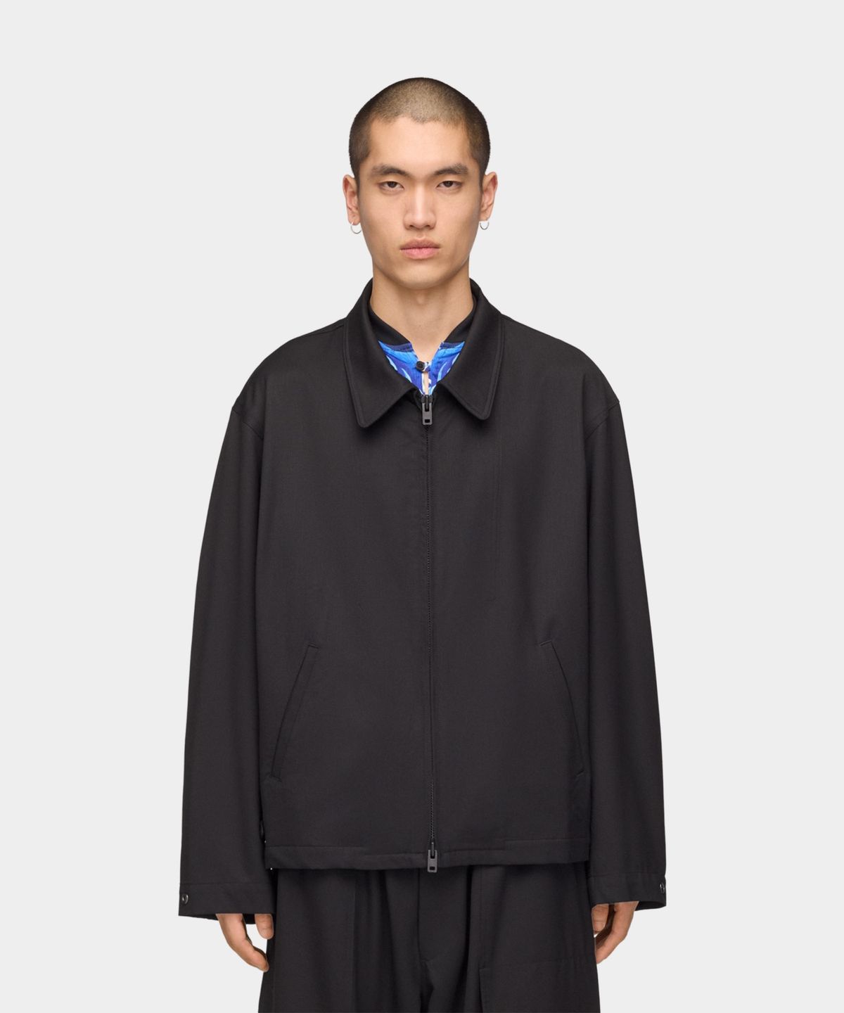 와이쓰리(Y-3) (M) 테일러드 울 블루종 블랙 TLRD WL BLOUSON BLACK