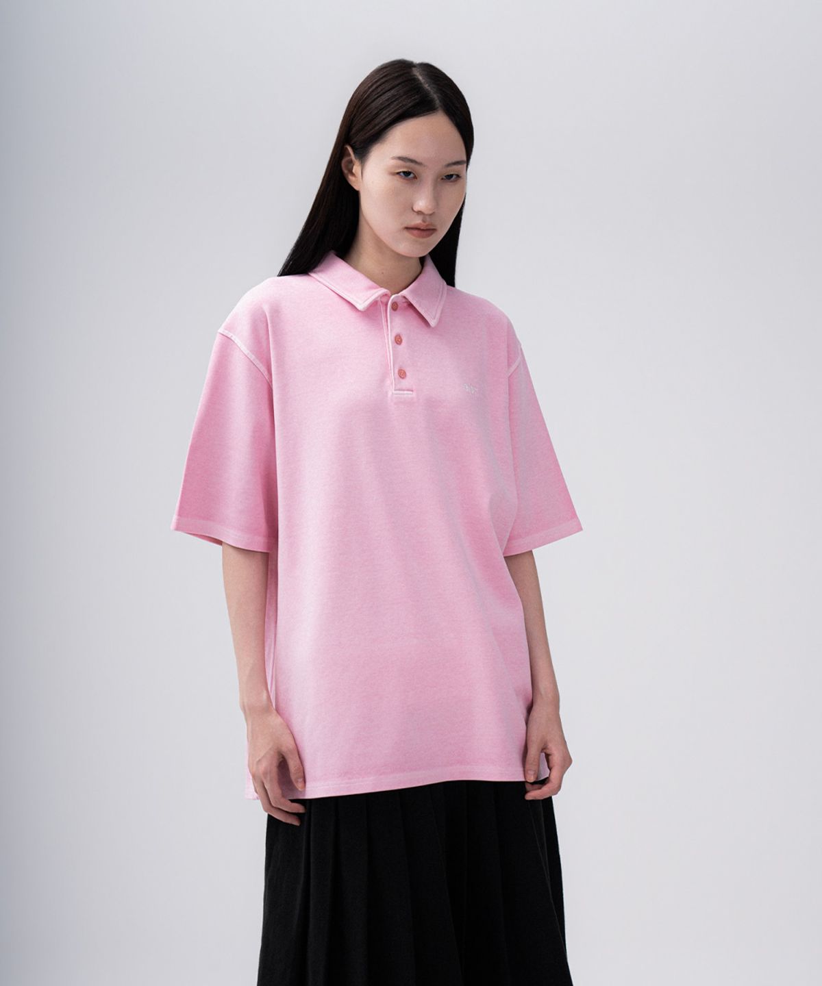 이피티(EPT) SEL PIGMENT POLO TEE (PINK)