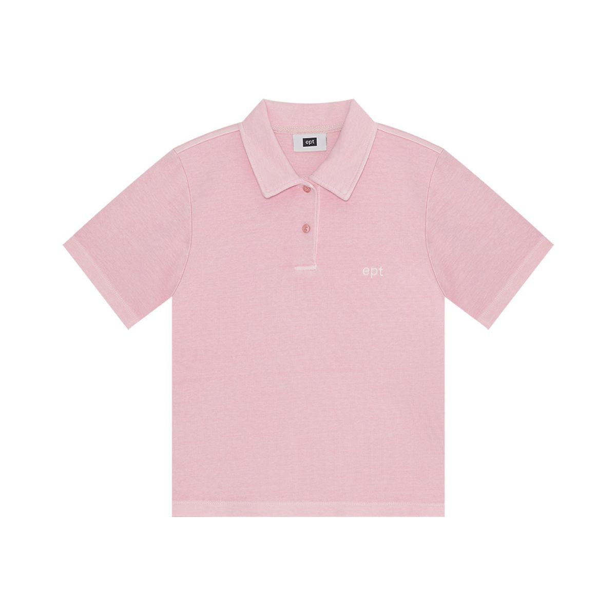 이피티(EPT) WM SEL PIGMENT POLO TEE (PINK)