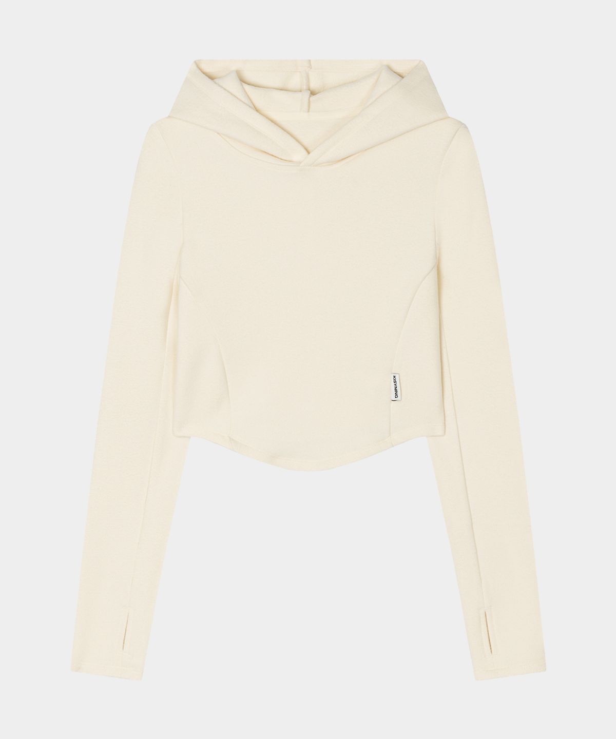 키시닝(KISYNING) Yoga Flow Hood Top (Ivory)