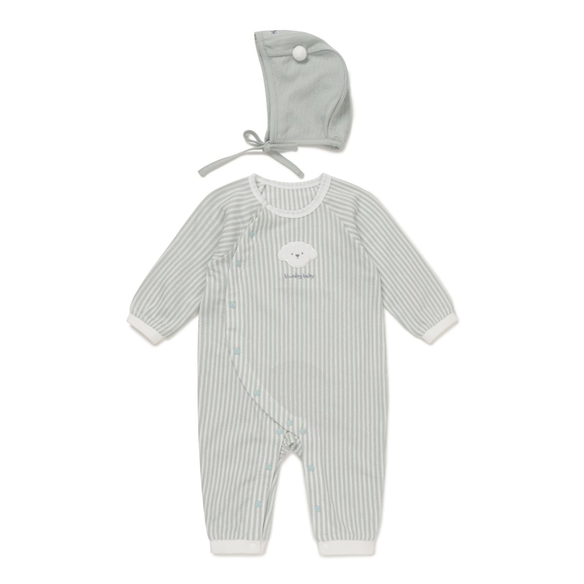 블루독 베이비(BLUEDOGBABY) 도기포인트세트우주복A (46A70-041-15)
