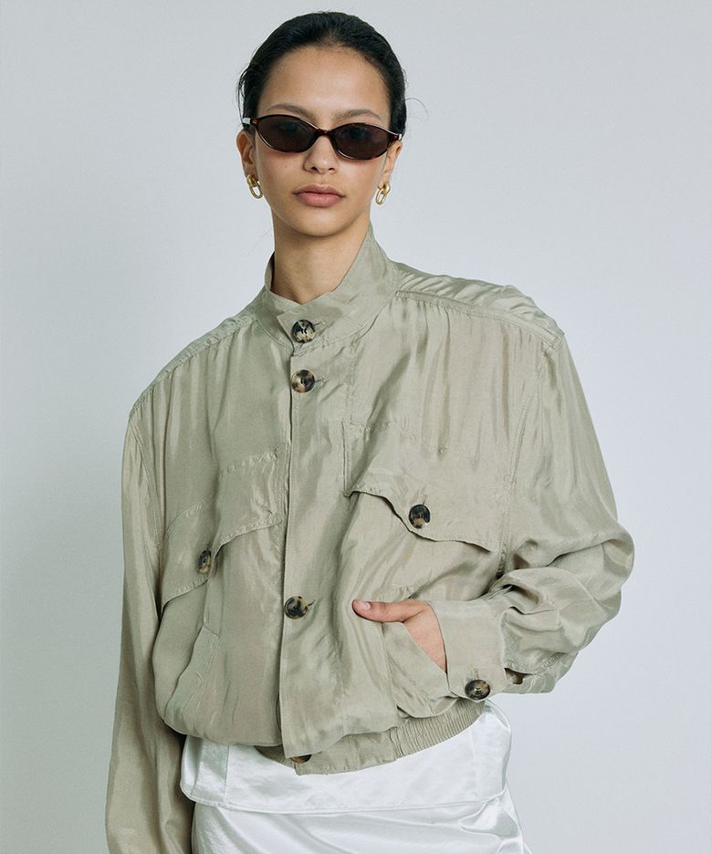 Laurent Short Jacket (3COLOR)