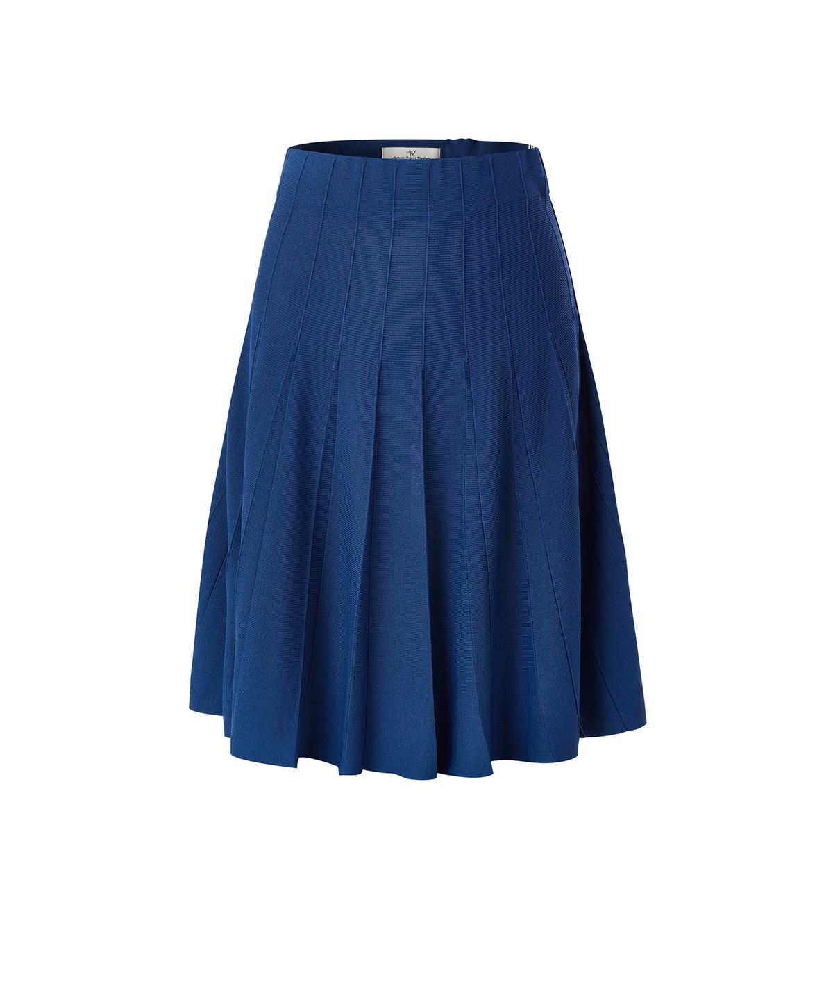 에이오더블유(AOW) HOUNDTOOTH COLLAR KNIT SKIRT
