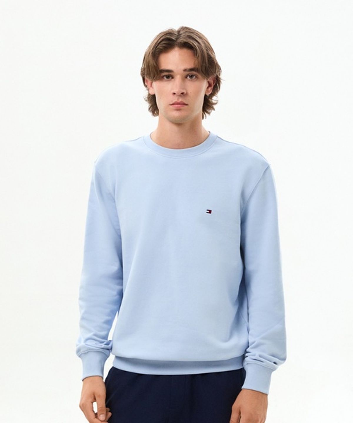 타미힐피거(TOMMY HILFIGER) 에센셜 테리 크루넥 티셔츠 (T12G6TPO030MT1C1O)