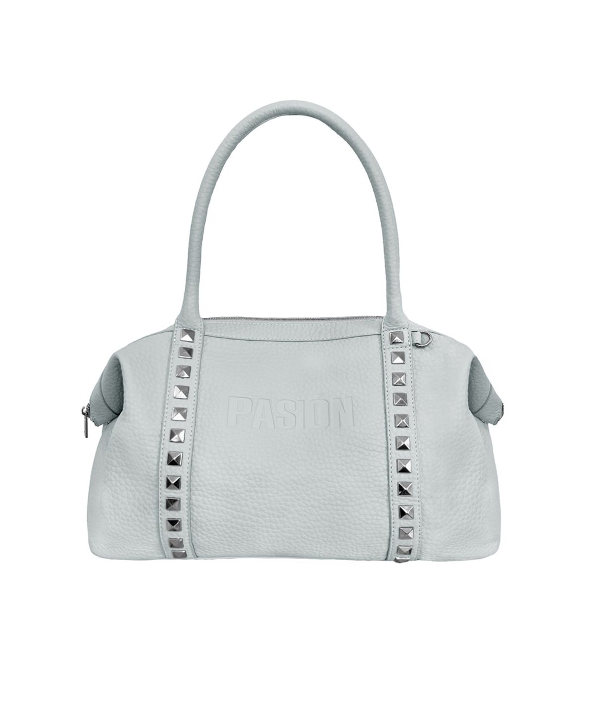 파시온(PASION) 스터드 크러쉬 백_그레이 Studdy Crush Bag_Gray