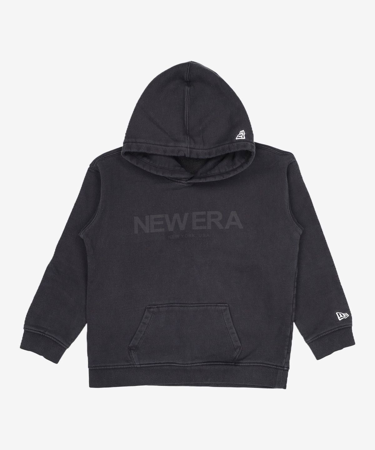 뉴에라키즈(NEW ERA KIDS) [키즈] 에센셜 릴렉스드 후드 블랙 13947118 160