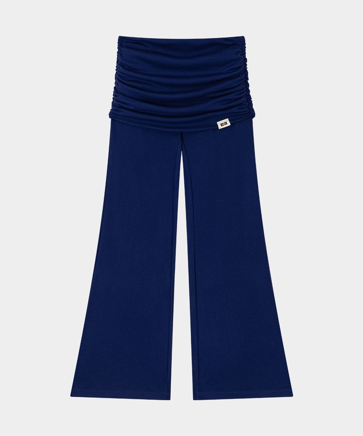 키시닝(KISYNING) Yoga Flow Foldover Pants (Indigo Blue)