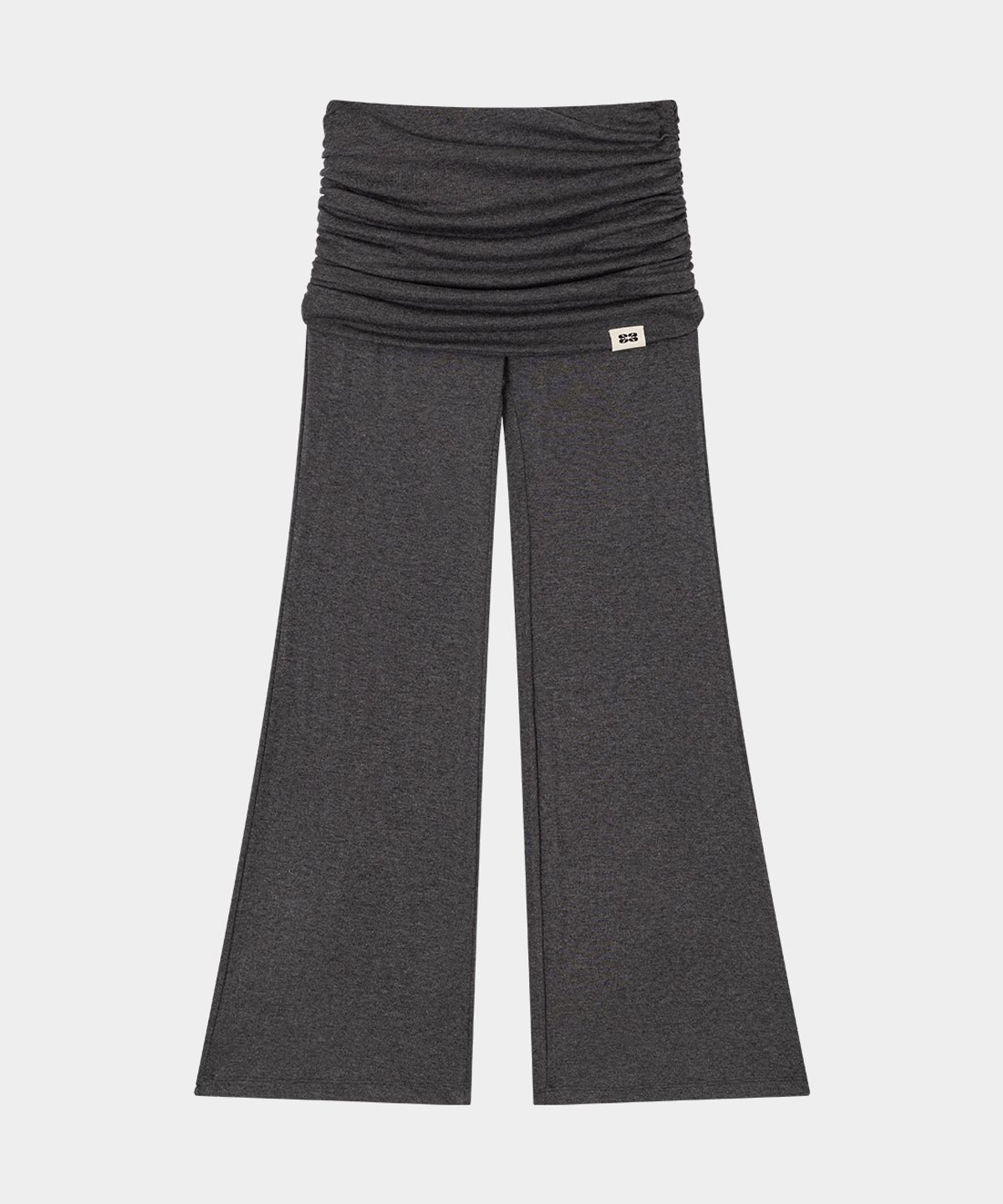 키시닝(KISYNING) Yoga Flow Foldover Pants (Charcoal)