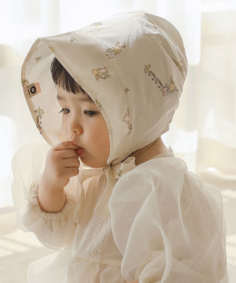 아기토끼들에게 꼬옥 어울리는보넷이라죠  - 아기 출산선물