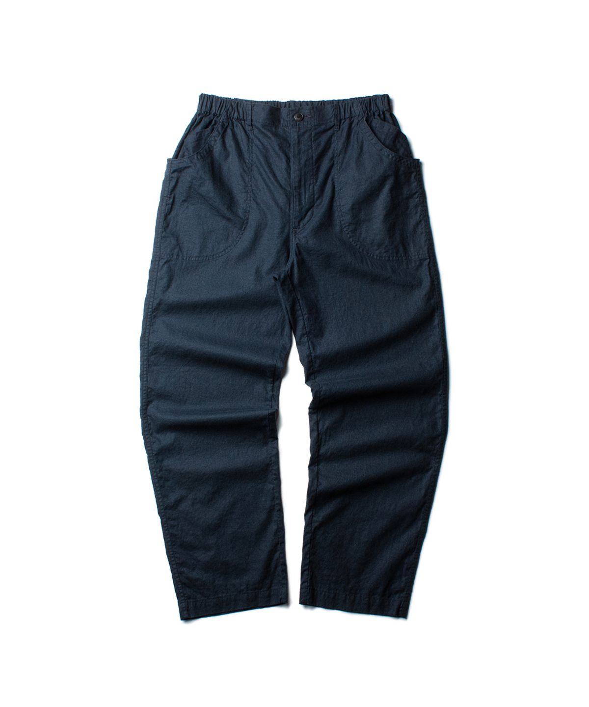 더 레스큐(THE RESQ) LINEN COTTON DOMINGO PANTS [NAVY]