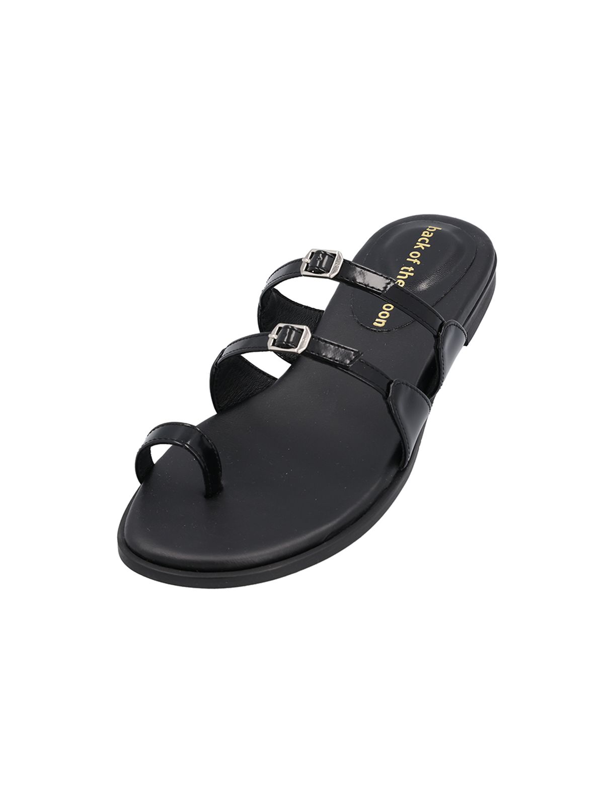 백오브더문(BACK OF THE MOON) Diana Sandal_Black