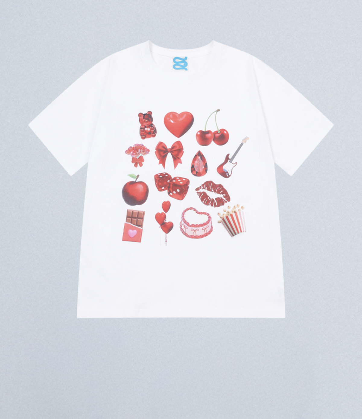 챈스챈스(CHANCECHANCE) BUNCH T-SHIRT (RED)