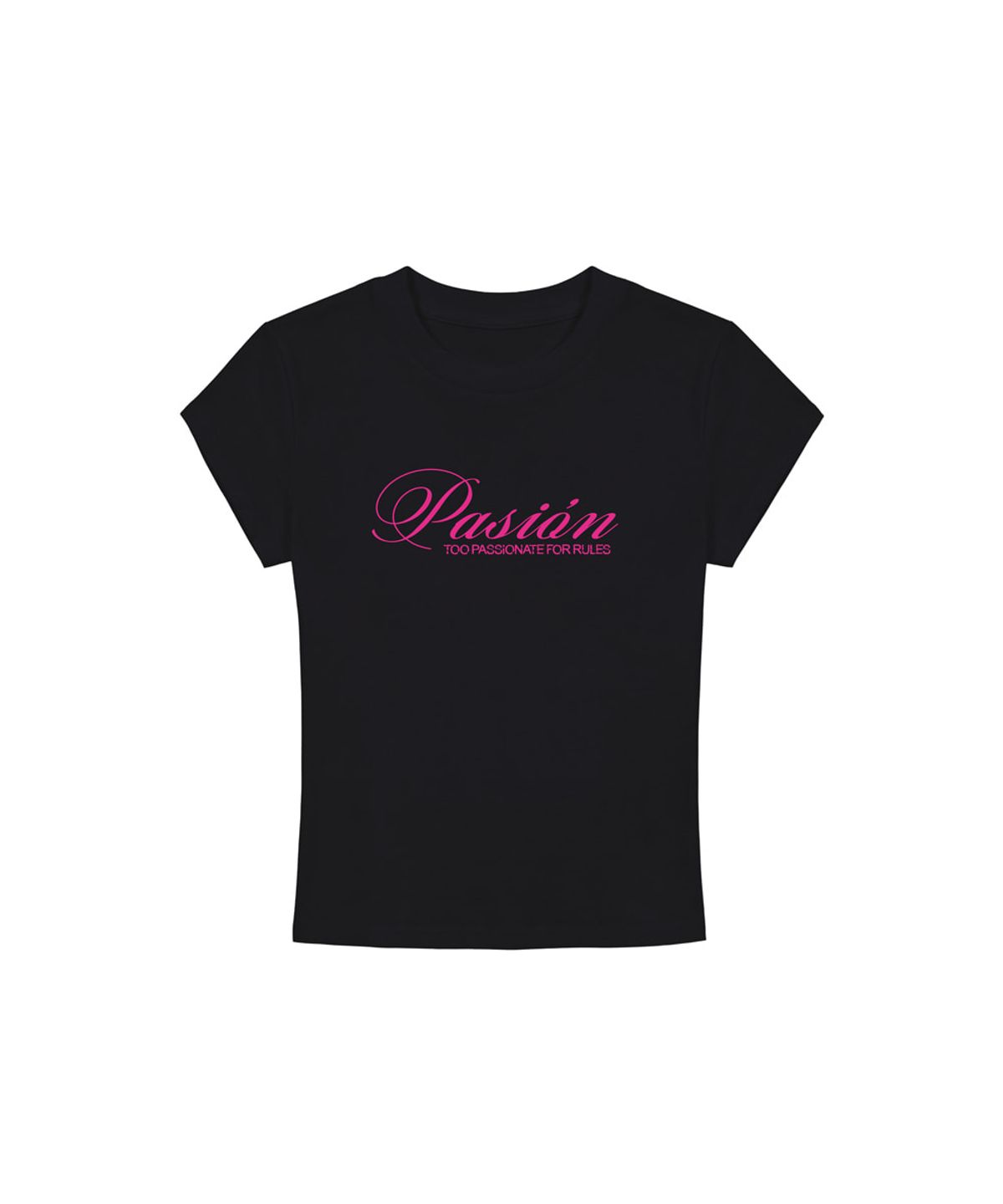 파시온(PASION) 슈퍼 디바 반팔티_블랙 Super Diva Short Sleeve Tee_Black