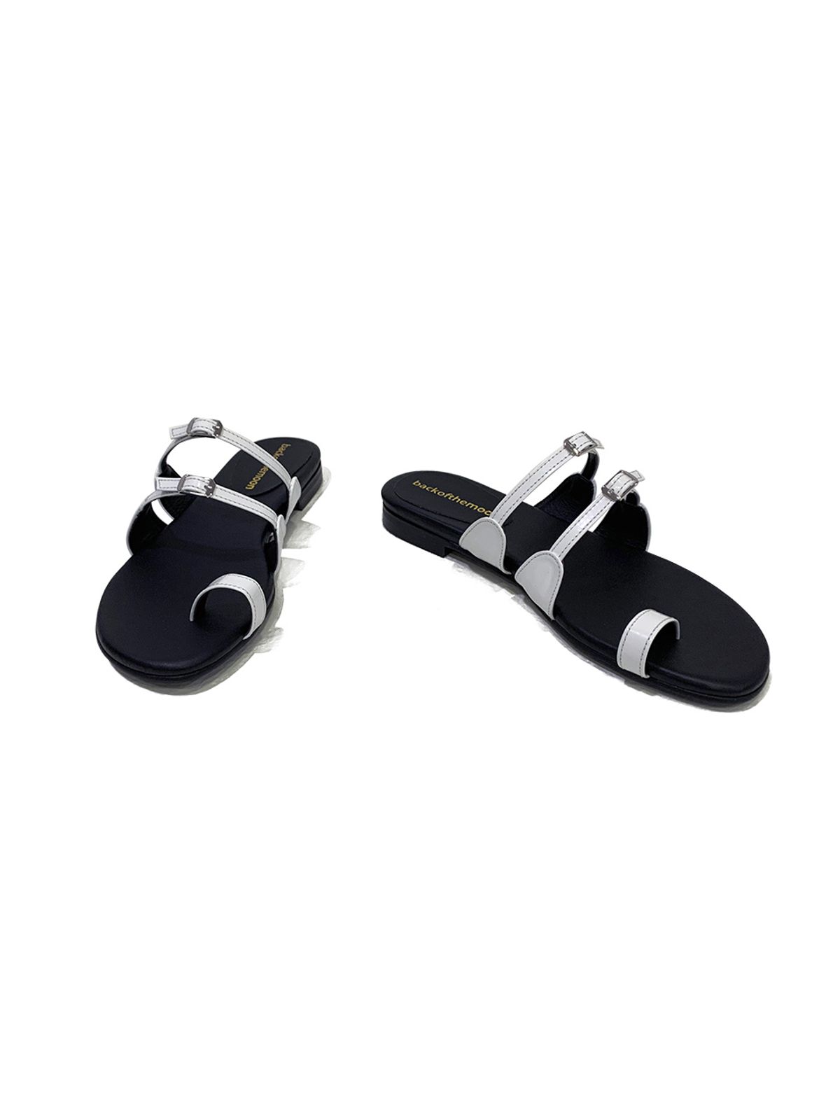 백오브더문(BACK OF THE MOON) Diana Sandal_White