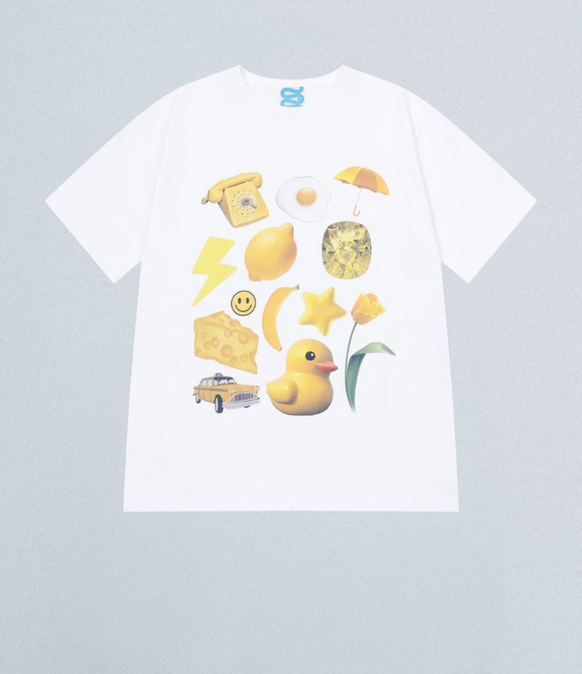 챈스챈스(CHANCECHANCE) BUNCH T-SHIRT (YELLOW)