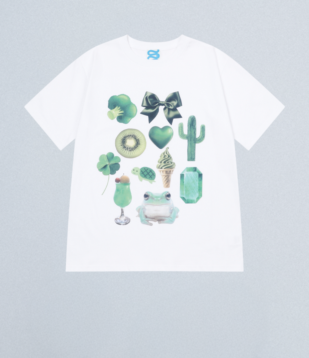 챈스챈스(CHANCECHANCE) BUNCH T-SHIRT (GREEN)