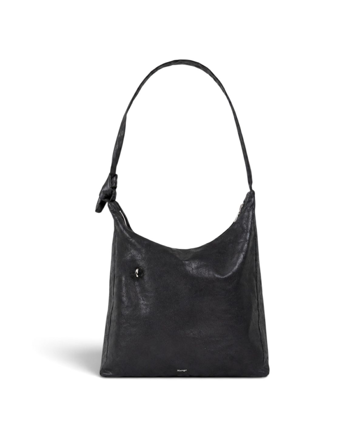 뭉제르(MOONGER) Cracked Cotton Hobo Bag Medium