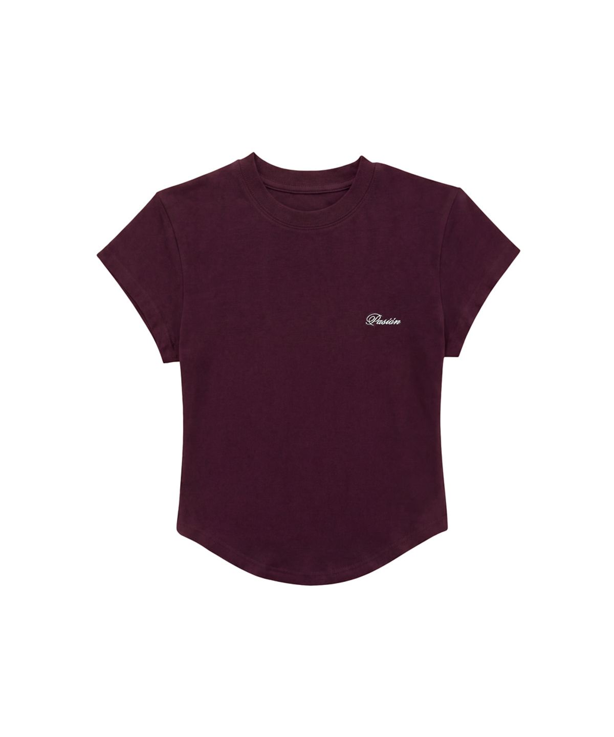 파시온(PASION) 에센셜 반팔티_퍼플 Essential Tee_Purple