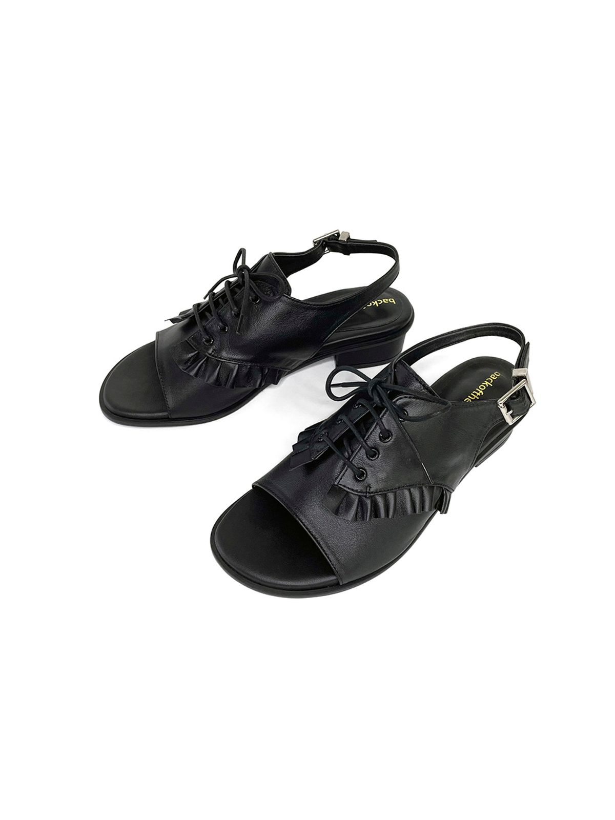 백오브더문(BACK OF THE MOON) Acon Sandal_Black