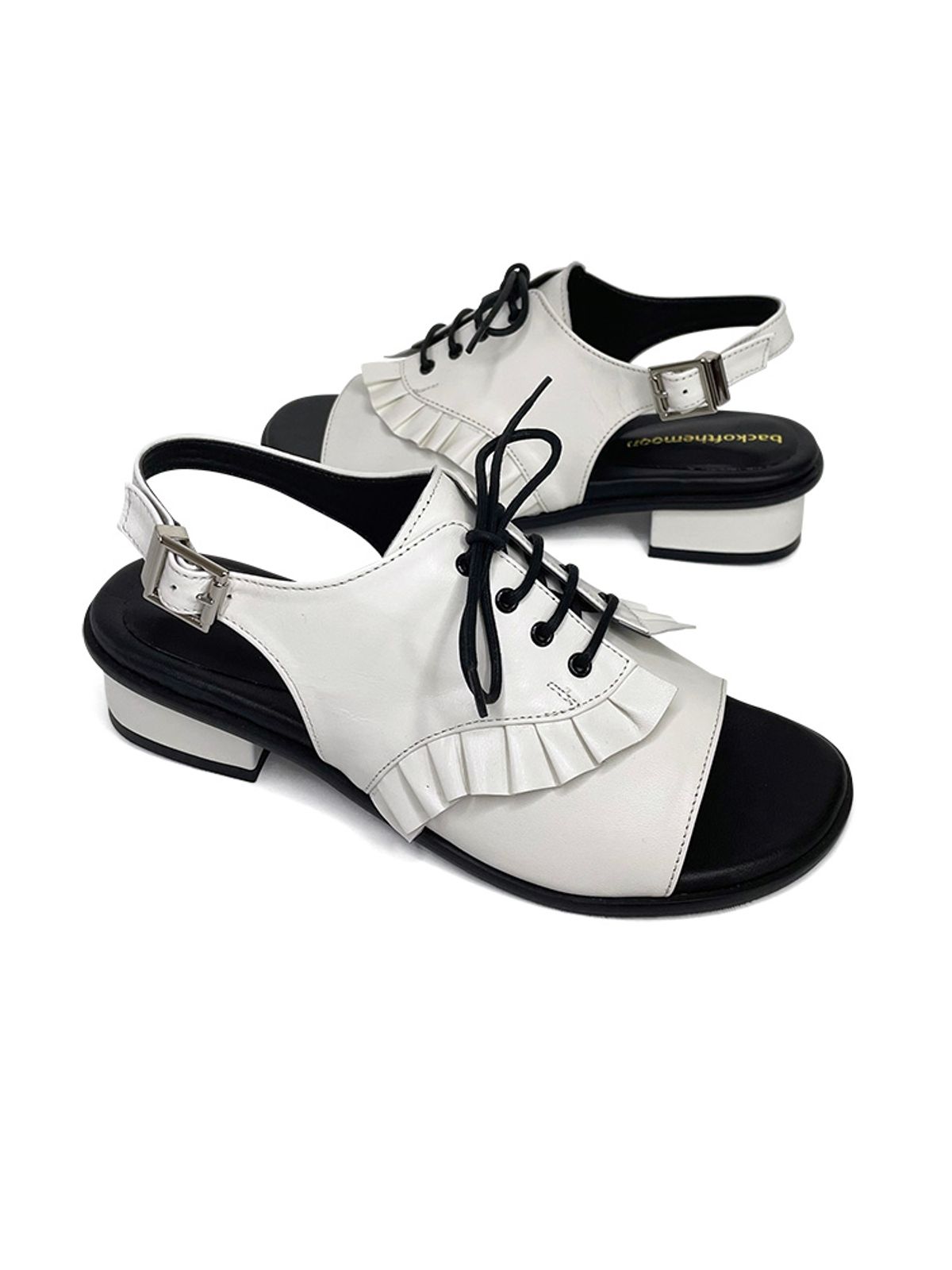 백오브더문(BACK OF THE MOON) Acon Sandal_Ivory