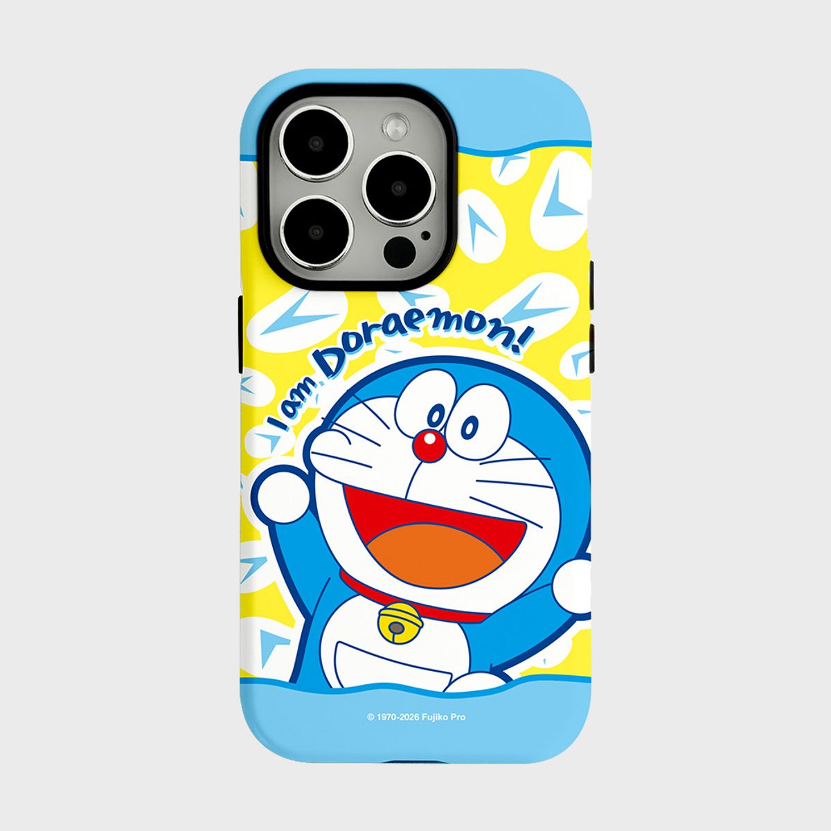 코쿼드(COQUAD) 도라에몽 아이 엠 아머케이스_블루
