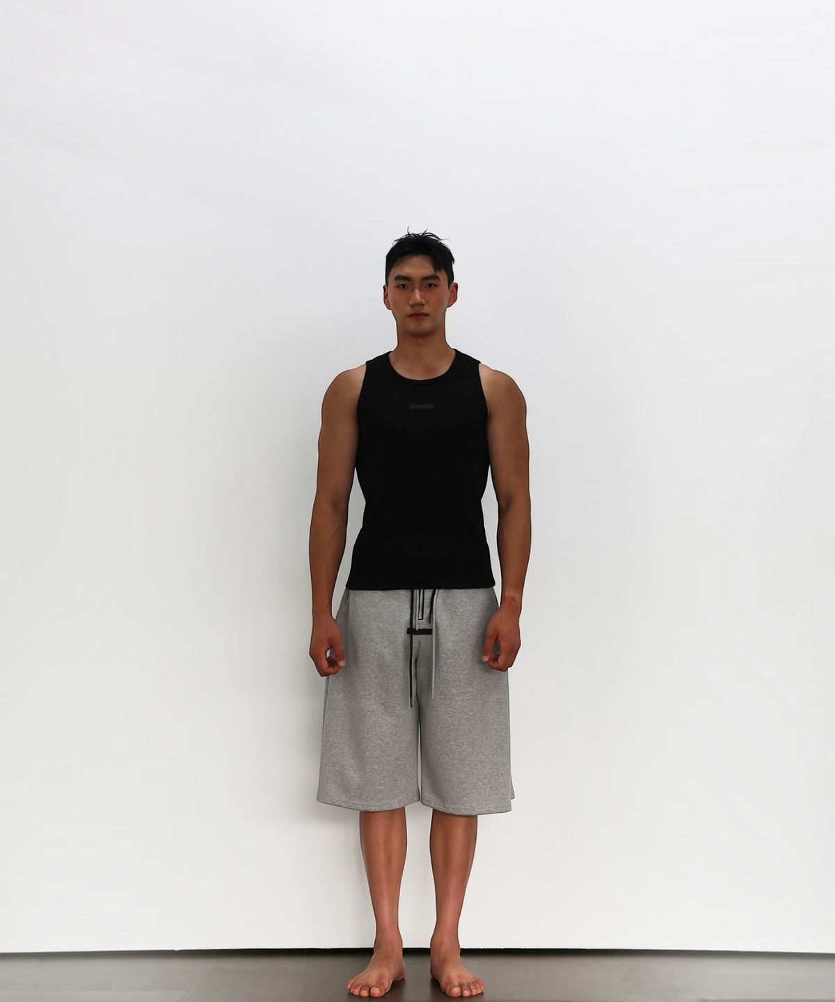 엑세스(XX) XX Essential Rib Sleeveless Black