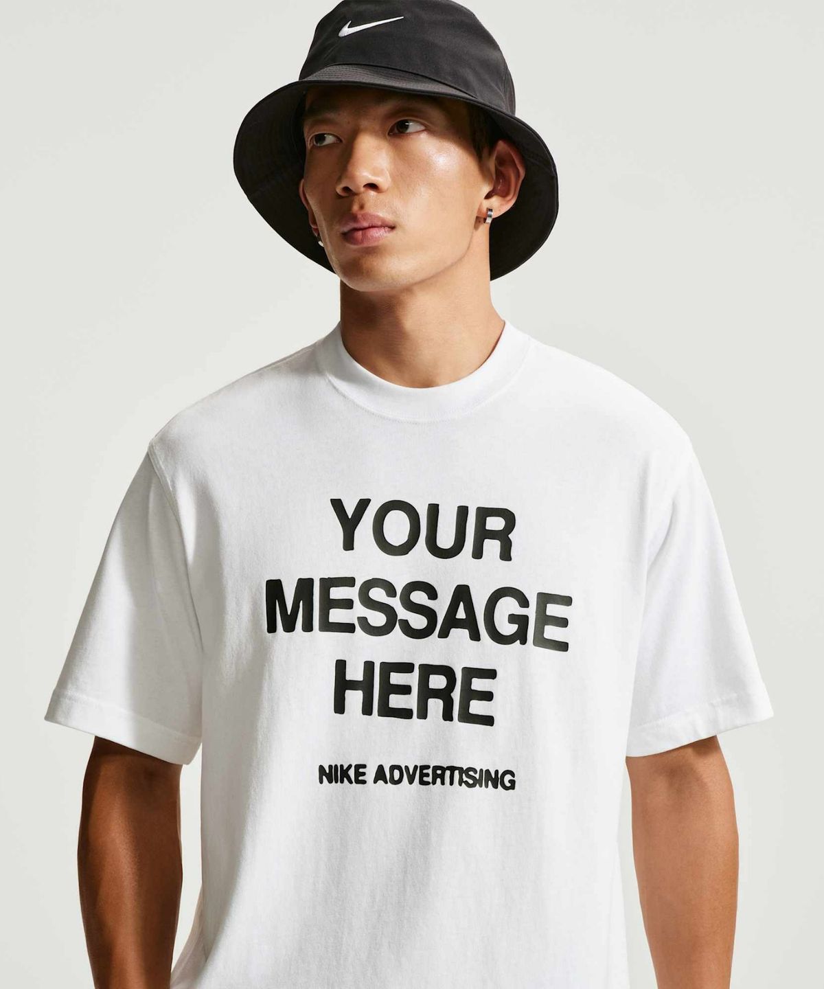 나이키(NIKE) 스포츠웨어 티셔츠 M - 화이트 / IQ5861-100