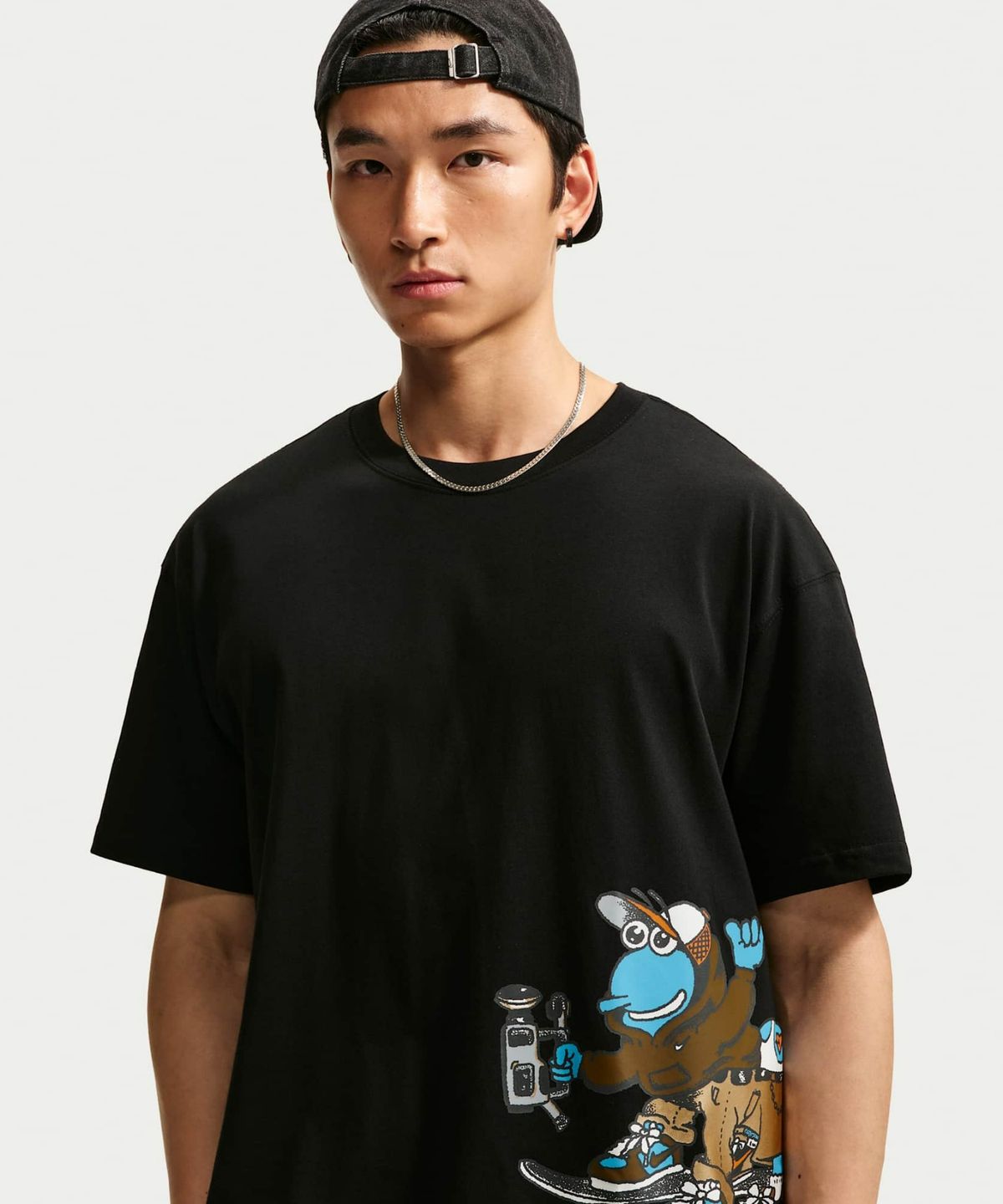 나이키(NIKE) SB 스케이트보딩 티셔츠 M - 블랙 / IM4431-010