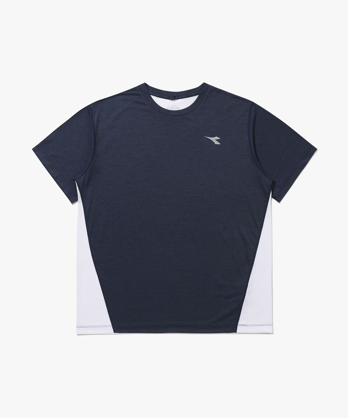 디아도라(diadora) 플루이드 러닝 반팔 티셔츠 NAVY