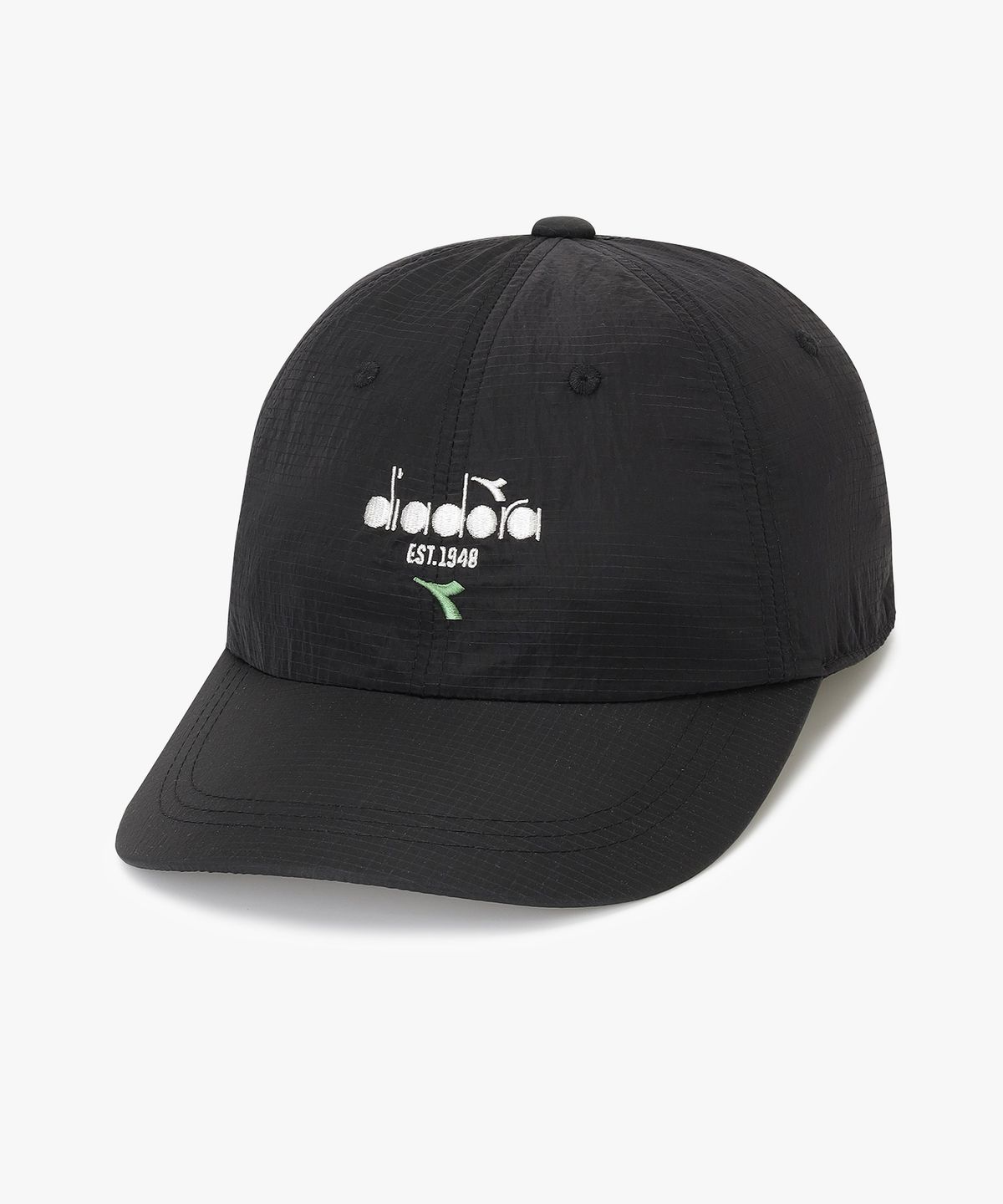디아도라(diadora) 유광 우븐캡 BLACK
