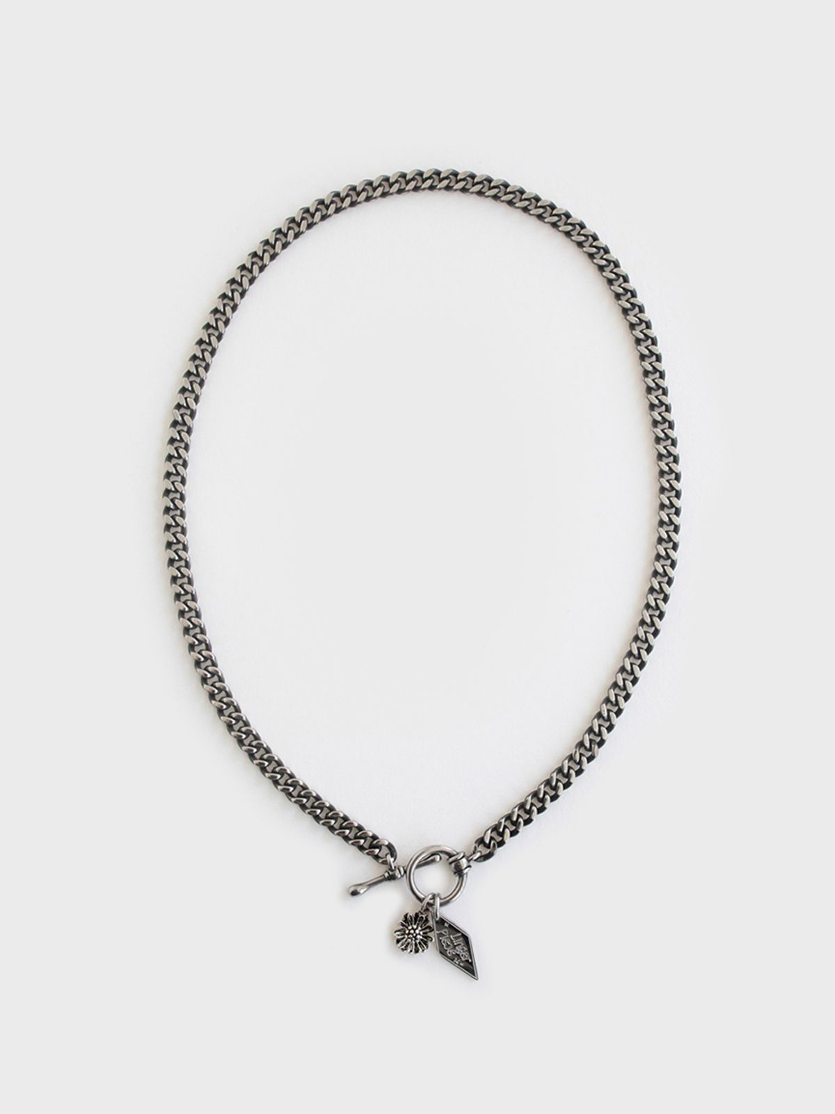 링거피스(LINGER PIECE) (2way) Vintage flower black choker necklace