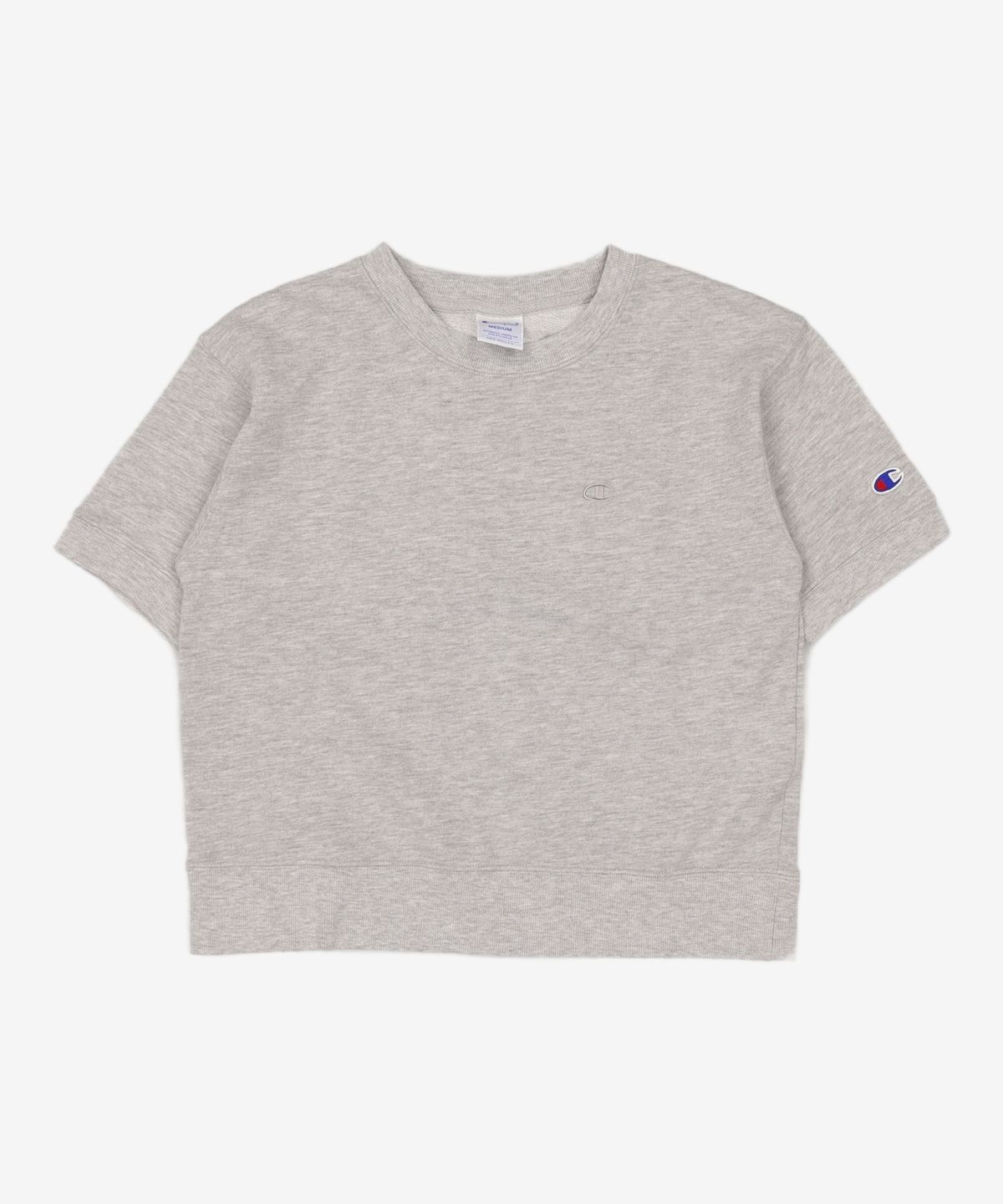 챔피온(CHAMPION) [ASIA] 쇼트슬리브 스웨트셔츠 (LIGHT GRAY) CKTS1E171G1 M