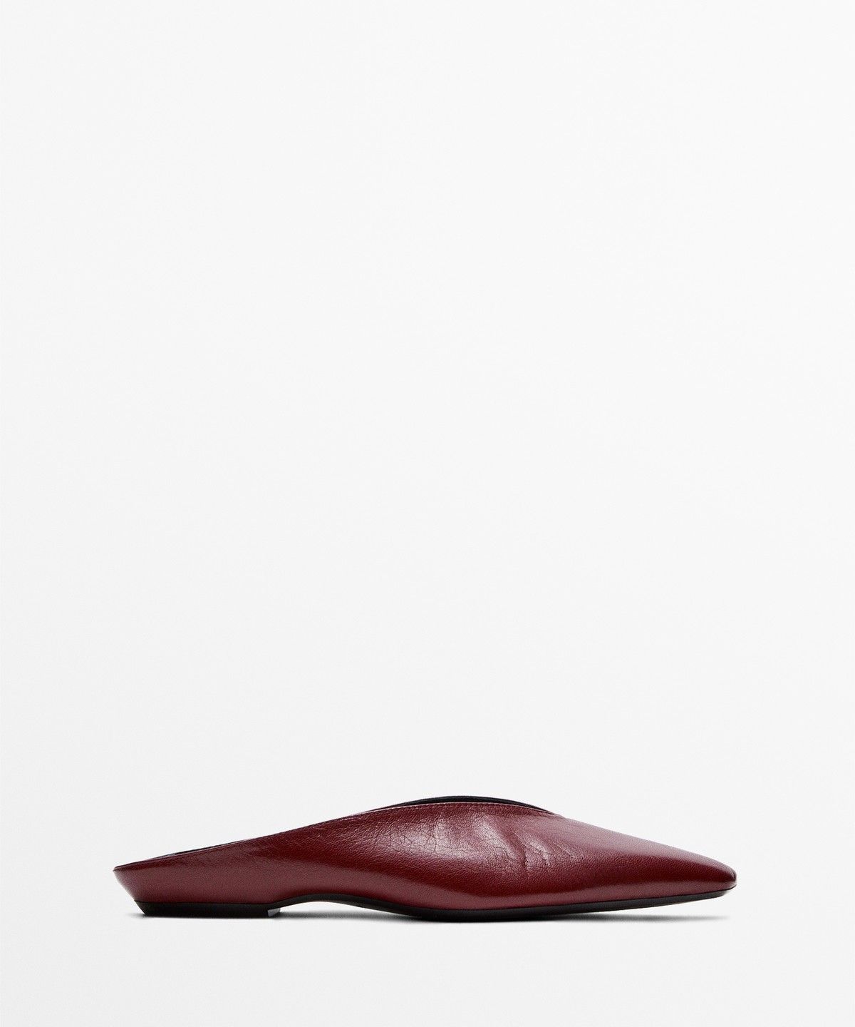 마시모두띠(MASSIMO DUTTI) 소프트 가죽 뮬