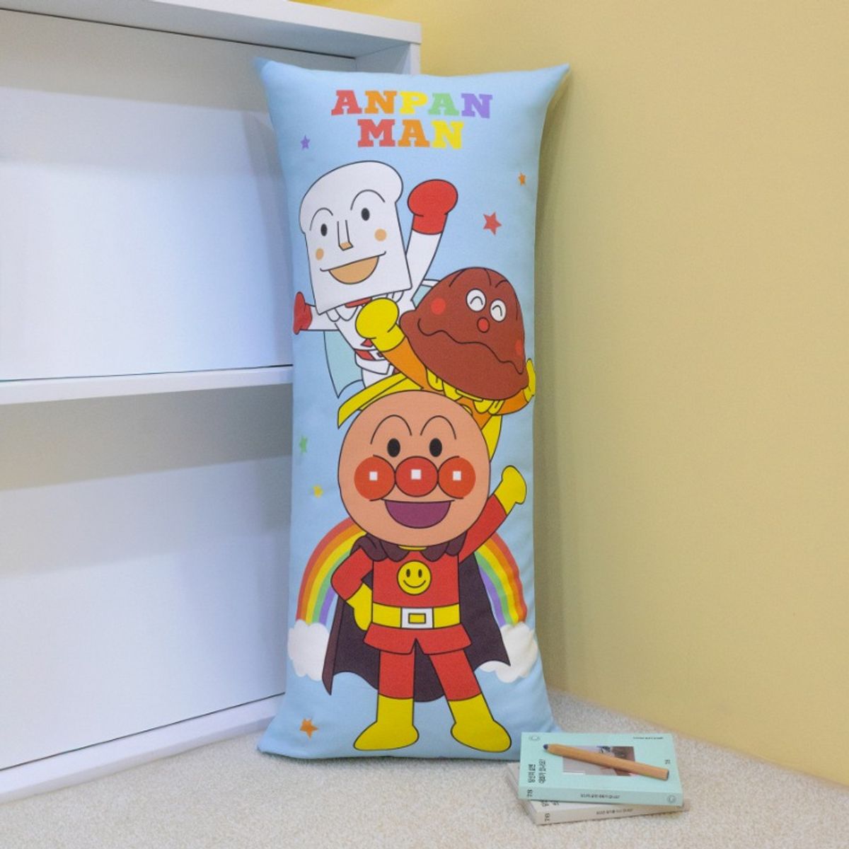 나라홈데코(NARAHOMEDECO) 호빵맨 사각바디필로우 히어로