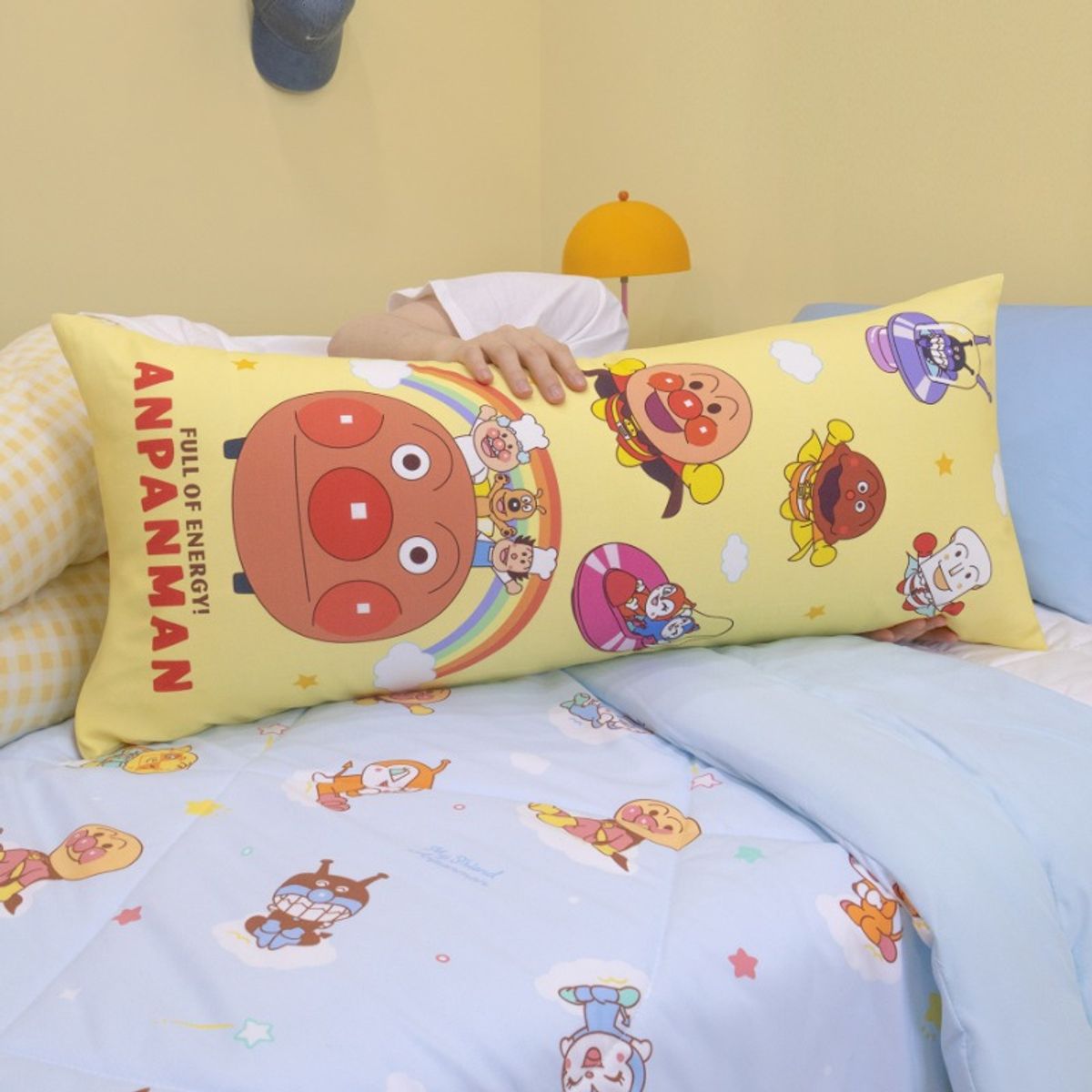나라홈데코(NARAHOMEDECO) 호빵맨 사각바디필로우 무빙