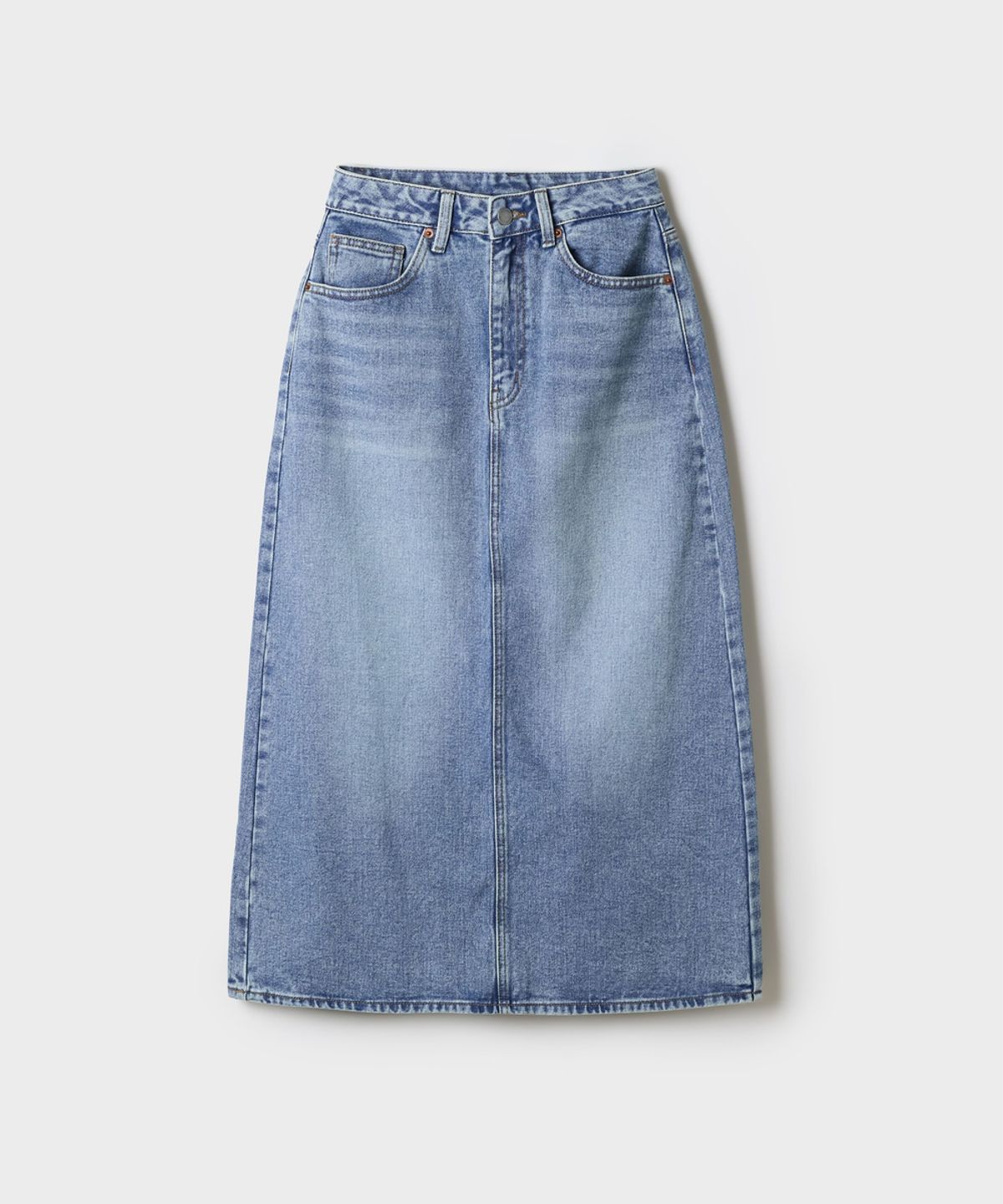 스파오(SPAO) 데님 맥시 스커트_SPWJG49G01