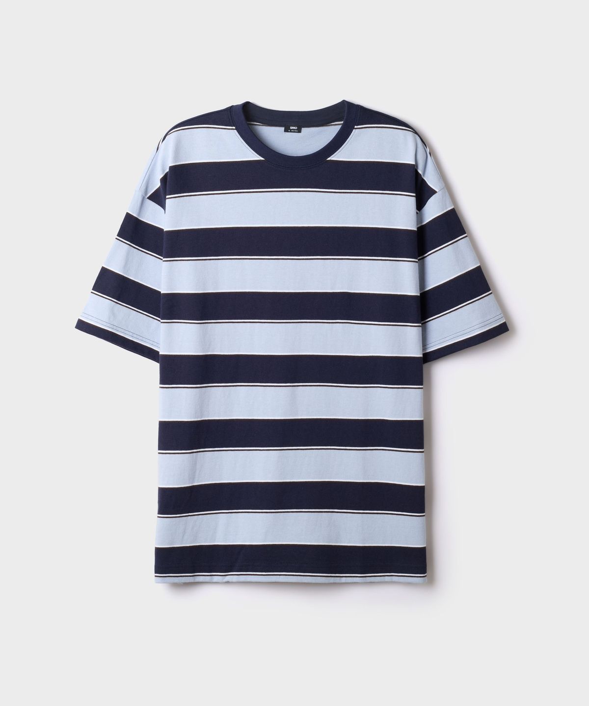 스파오(SPAO) [내추럴코튼] 멀티 스트라이프 반팔티_SPRSG37C10