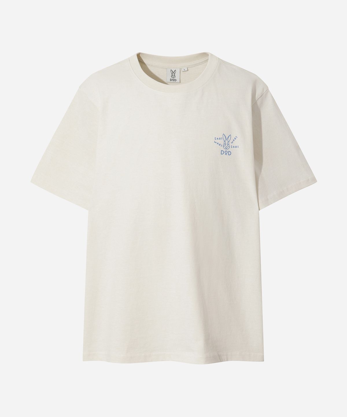 디오디(DOD) 래빗 워싱 반팔 티셔츠(OFF WHITE 2)