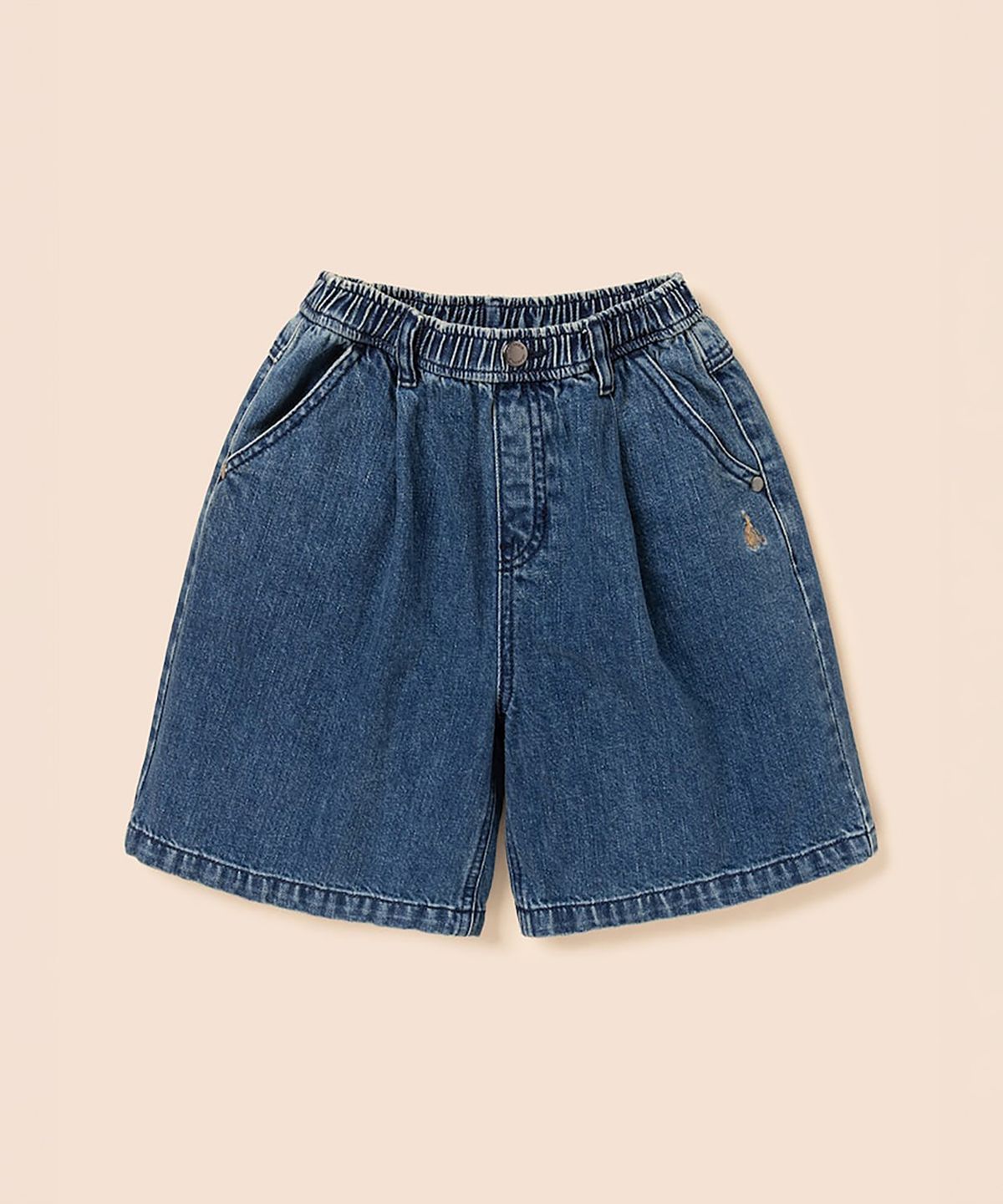 빈폴 키즈(BEANPOLE KIDS) 데님 반바지  네이비 (BI6725U91R)