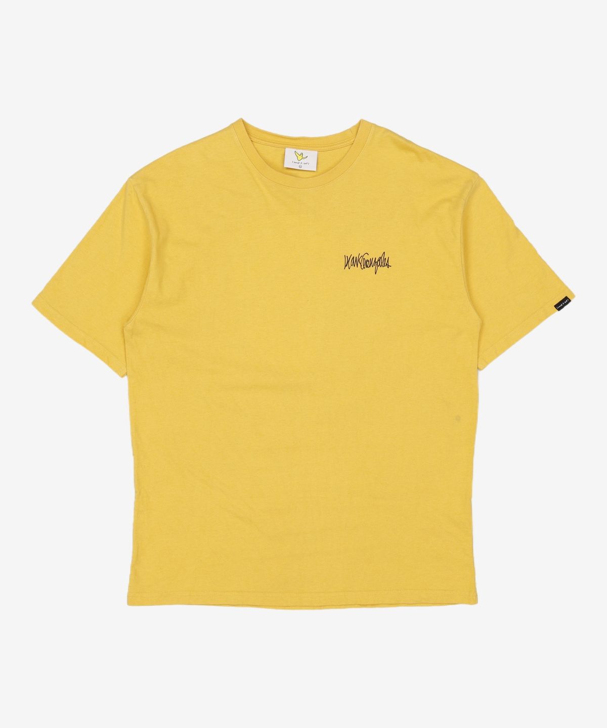와키윌리(WACKY WILLY) ANGEL GRAPHIC T-SHIRTS YELLOW 100