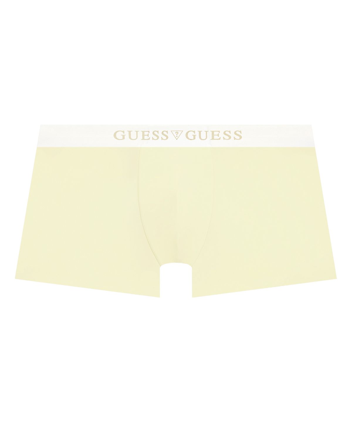 게스언더웨어(GUESS UNDERWEAR) 퓨징 로고밴딩 프리컷 드로즈 - 라이트옐로우