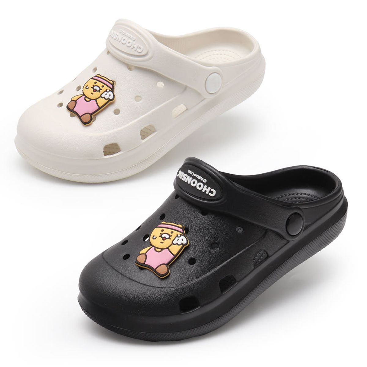 카카오프렌즈 슈즈(KAKAO FRIENDS SHOES) 춘식이 헬린이 파크 샌들