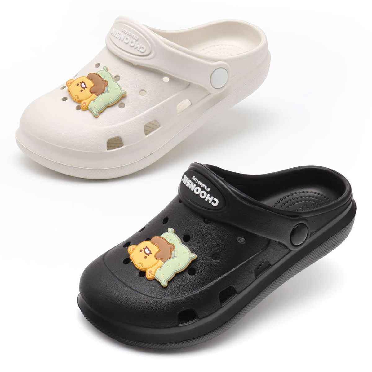 카카오프렌즈 슈즈(KAKAO FRIENDS SHOES) 춘식이 패밀리 파크 샌들