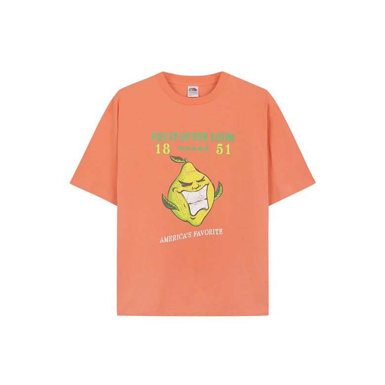 프룻 1851 레몬 반팔티셔츠(ORANGE)