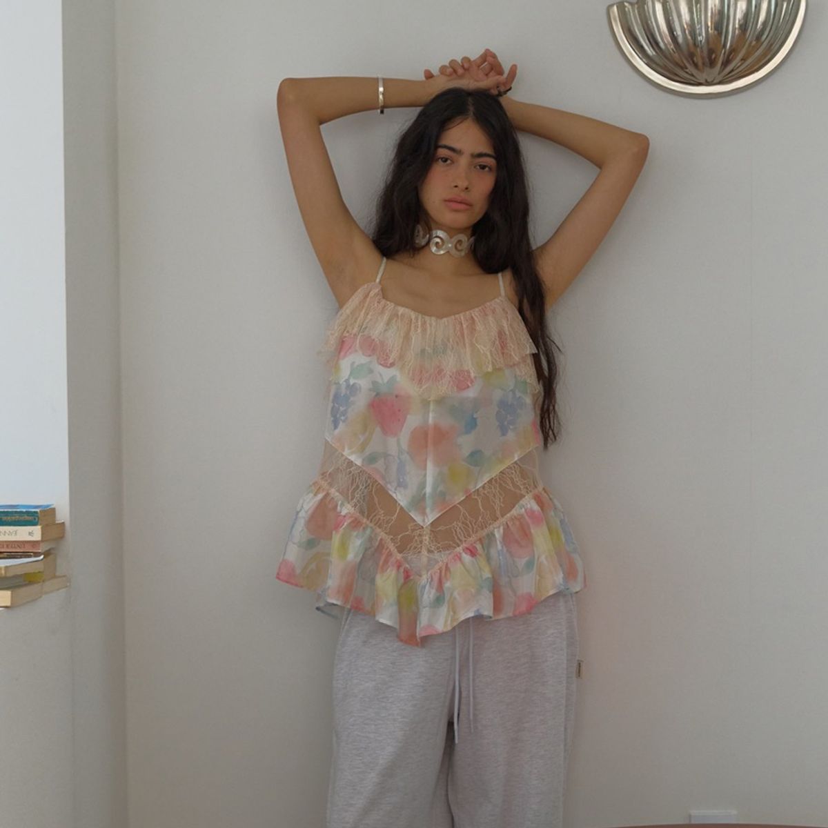 아우어솔티(OURSAALTY) Berry Mist Bustier / Pastel