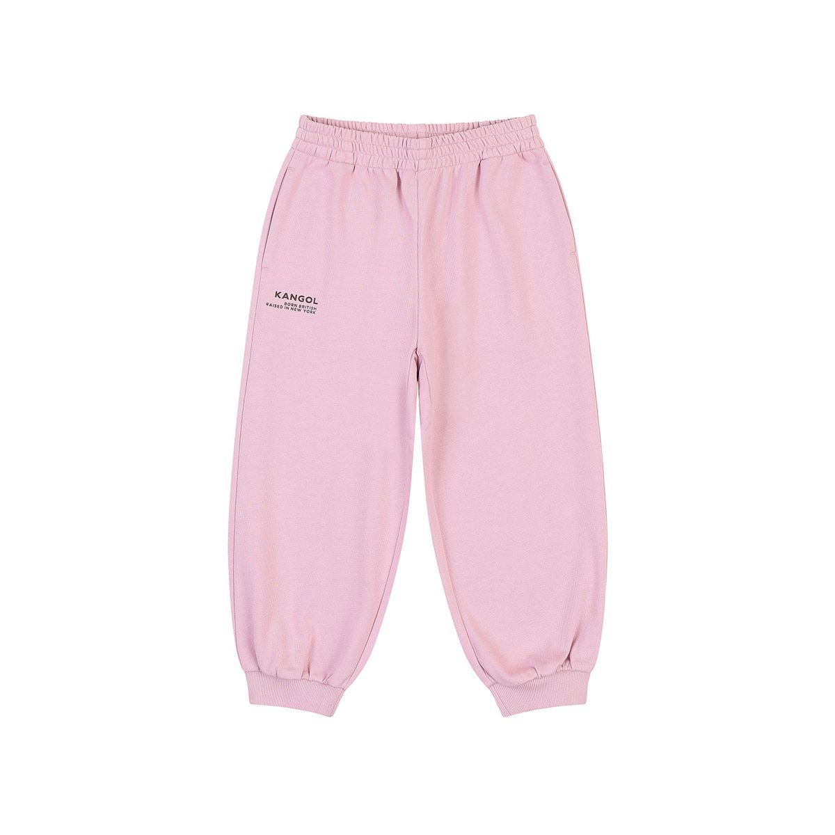 캉골키즈(KANGOL KIDS) 레터링 조거 스웻팬츠 SC 0001 핑크