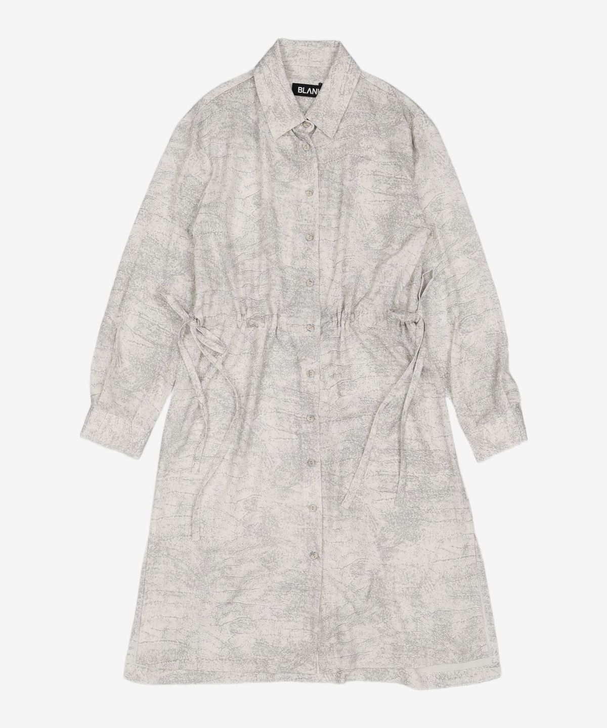 블랭크(BLANK) SILKY SHIRT DRESS-BE FREE